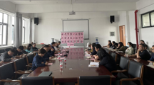 校党委第一巡察组向女同网站
党委反馈巡察情况